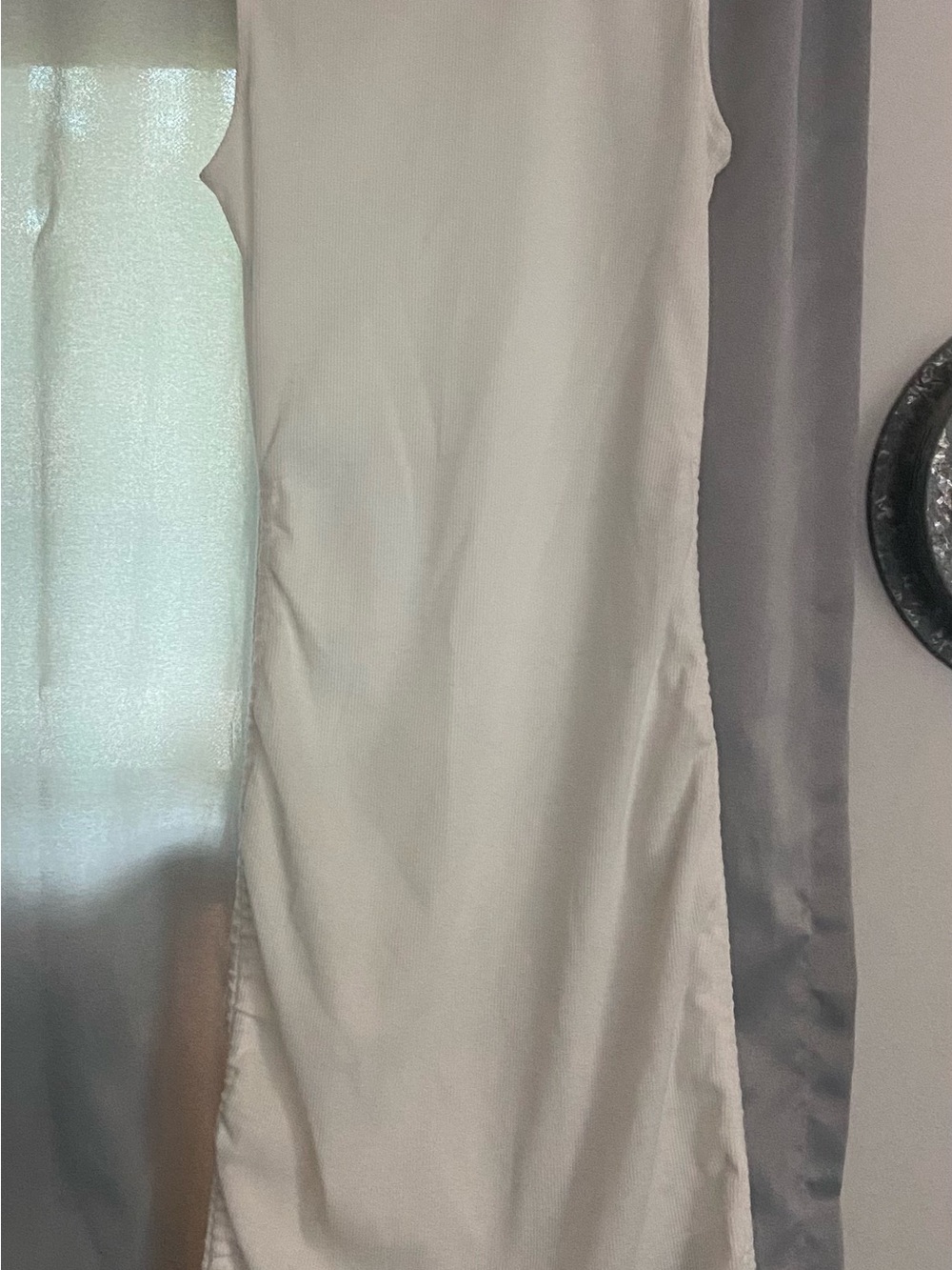 H&M Cream Sleeveless Maxi Dress